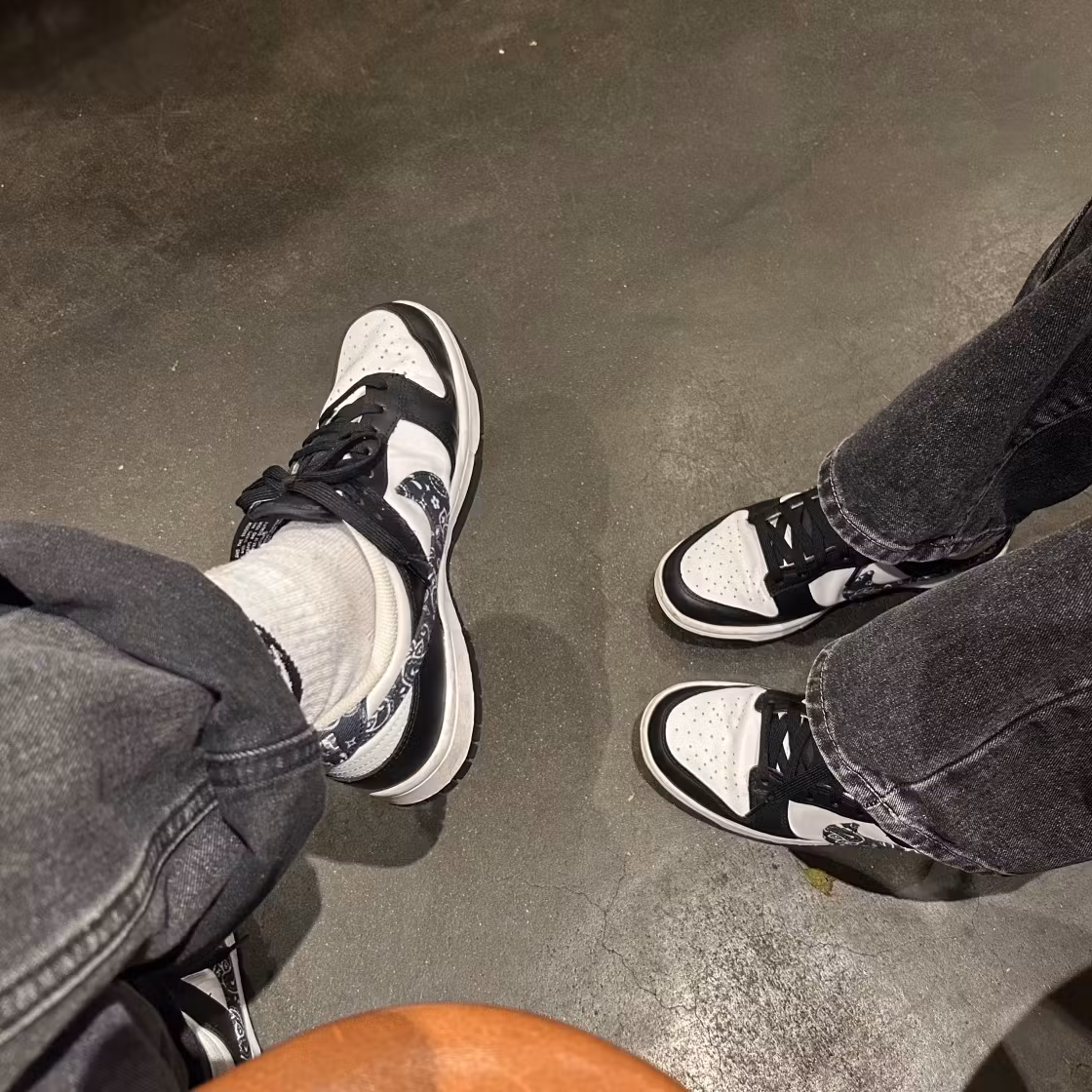 (Women) Nike Dunk Low 'Black Paisley' DH4401-100 (Women) Nike Dunk Low 'Black Paisley' DH4401-100